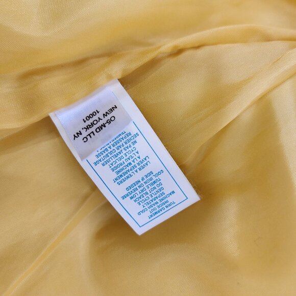 7 For All Mankind Toddler Yellow Winter Puffer Coat With Faux Fur Hood 3T NWOT - Picture 5 of 10